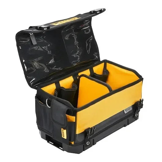 DEWALT TSTAK FlexBag Pro – Bolsa de Herramientas con Cubierta y Conectividad Modular