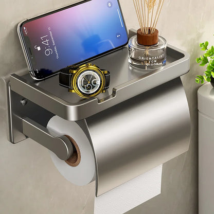 Minimal Fix – Soporte de Papel Higiénico de Pared sin Taladro