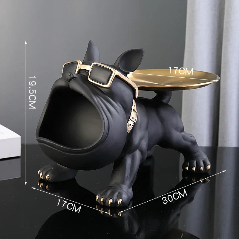 Adorno para Perro - Decoración de Resina con Función de Almacenaje