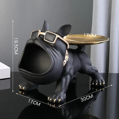 Adorno para Perro - Decoración de Resina con Función de Almacenaje
