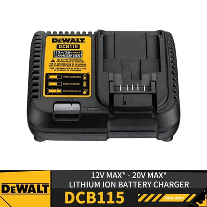 DEWALT FastCharge Pro – Cargador Rápido 220V para Baterías de Iones de Litio