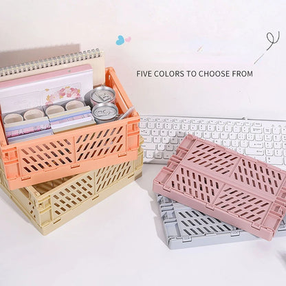ColorBox Flex – Cajas Organizadoras Plegables de Escritorio (5 Colores)