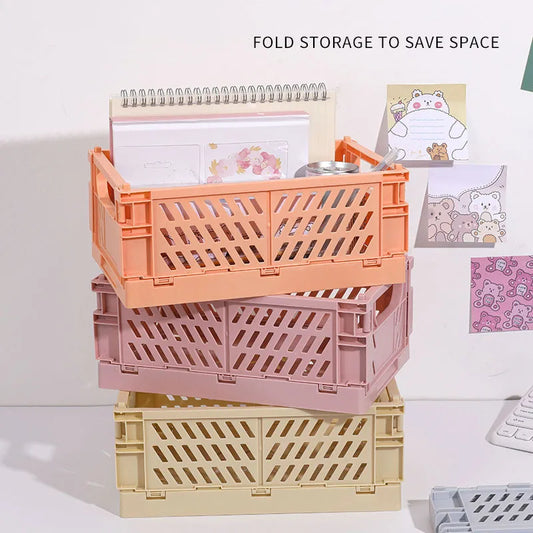 ColorBox Flex – Cajas Organizadoras Plegables de Escritorio (5 Colores)