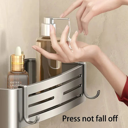 Estante de baño de aleación de aluminio