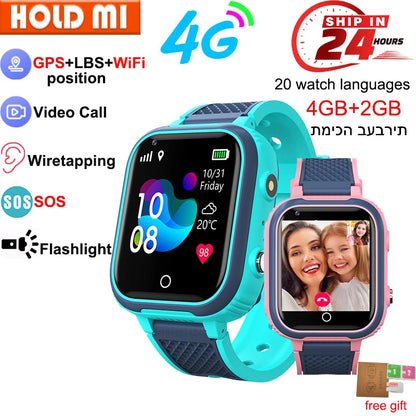 Hold Mi 4G Kids Smartwatch con GPS y Cámara