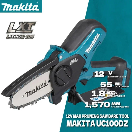 Makita UC100DZ – Mini Motosierra Inalámbrica 12V Brushless