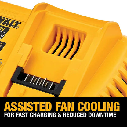 DEWALT FastCharge Pro – Cargador Rápido 220V para Baterías de Iones de Litio