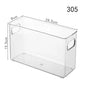 Organibox PET – Set de Cajas Organizadoras Transparente para Refrigerador y Alacena