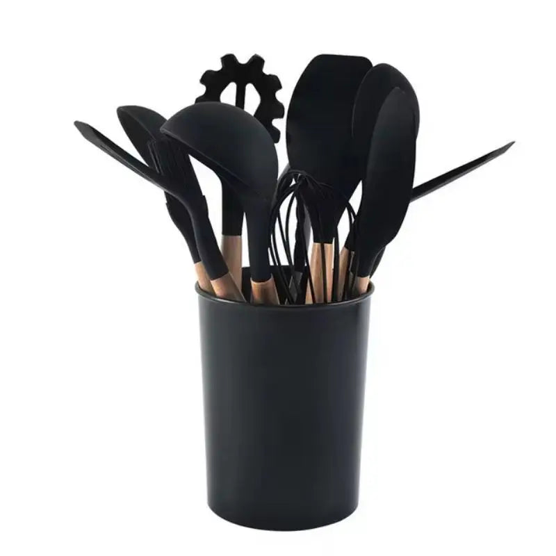Juego de Utensilios de Cocina de Silicona – Prácticos y Duraderos para Tu Cocina