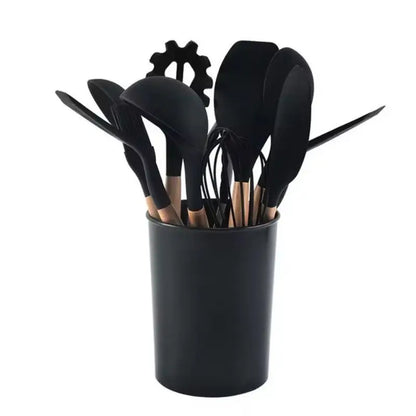 Juego de Utensilios de Cocina de Silicona – Prácticos y Duraderos para Tu Cocina