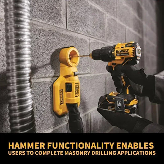 DEWALT DCD709 ATOMIC 20V MAX – Taladro de Percusión Compacto Inalámbrico con Motor Sin Escobilla