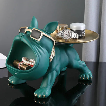 Adorno para Perro - Decoración de Resina con Función de Almacenaje