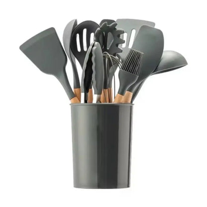 Juego de Utensilios de Cocina de Silicona – Prácticos y Duraderos para Tu Cocina