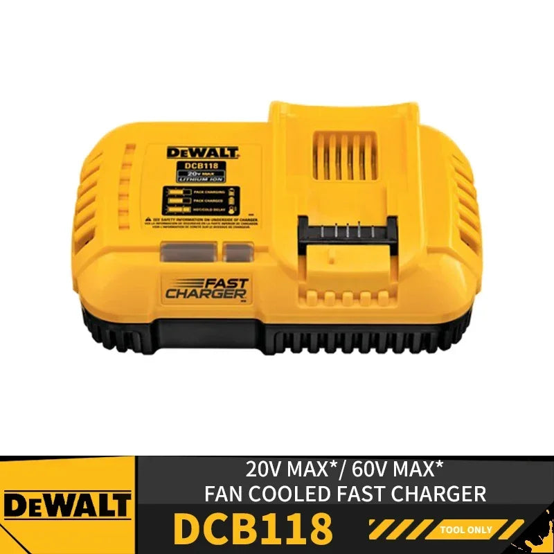 DEWALT FastCharge Pro – Cargador Rápido 220V para Baterías de Iones de Litio