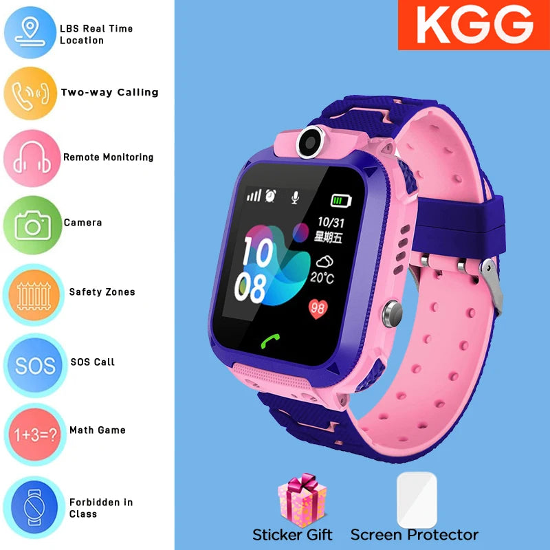 ﻿ KGG Kids SmartWatch – Reloj Inteligente Infantil con Llamadas