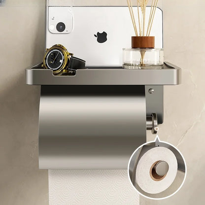 Minimal Fix – Soporte de Papel Higiénico de Pared sin Taladro