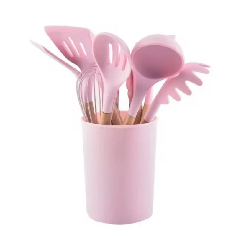 Juego de Utensilios de Cocina de Silicona – Prácticos y Duraderos para Tu Cocina
