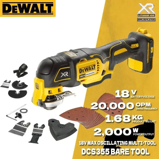 DEWALT DCS355 – Potencia y Precisión en una Herramienta Multiusos Inalámbrica