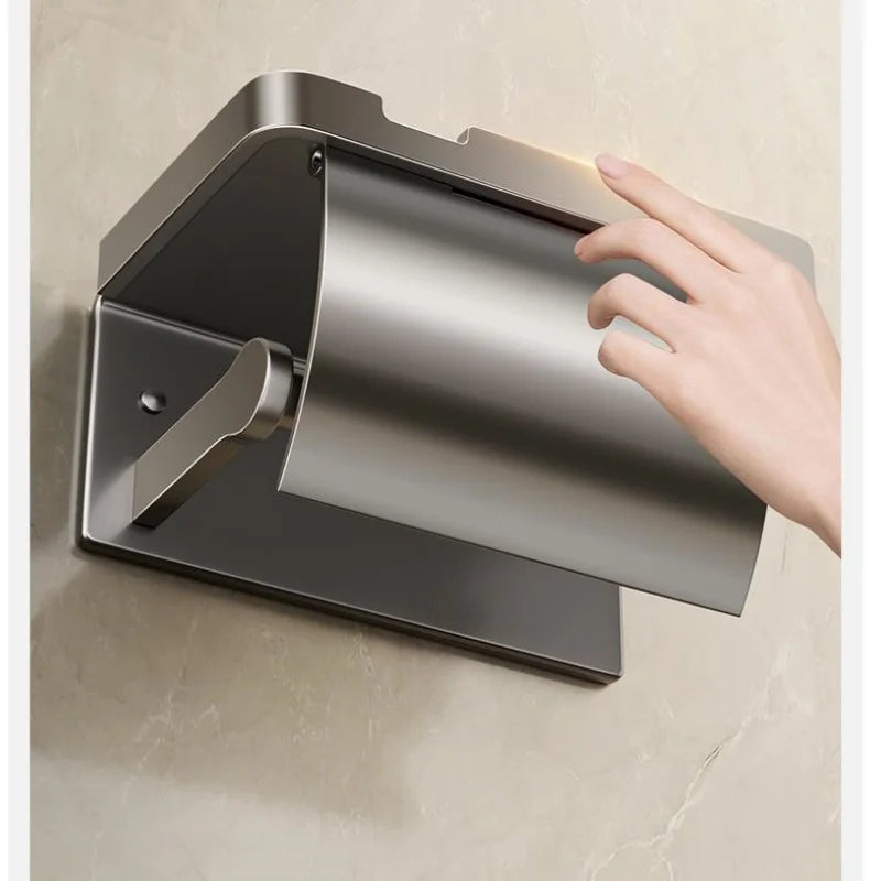 Minimal Fix – Soporte de Papel Higiénico de Pared sin Taladro