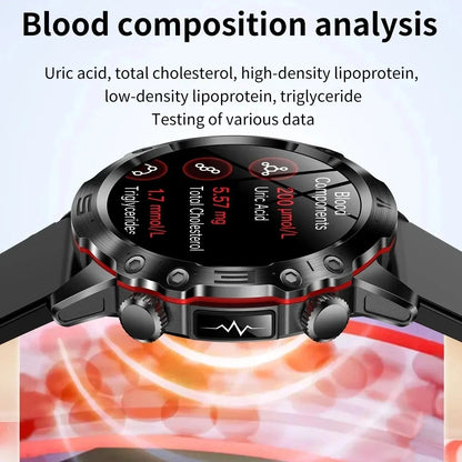 Smartwatch 2025 Premium – Salud avanzada con ECG + PPG + AMOLED