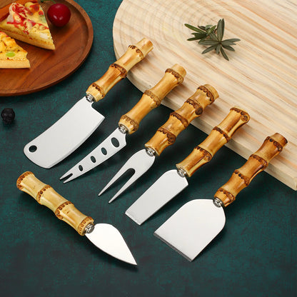 Juego de Utensilios de Cocina de Bambú KUBAC – Ecológicos y Funcionales para Tu Cocina