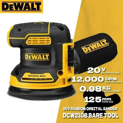 Lijadora Orbital Inalámbrica DEWALT DCW210B 20V MAX