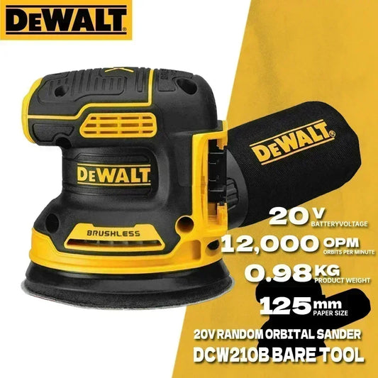 Lijadora Orbital Inalámbrica DEWALT DCW210B 20V MAX