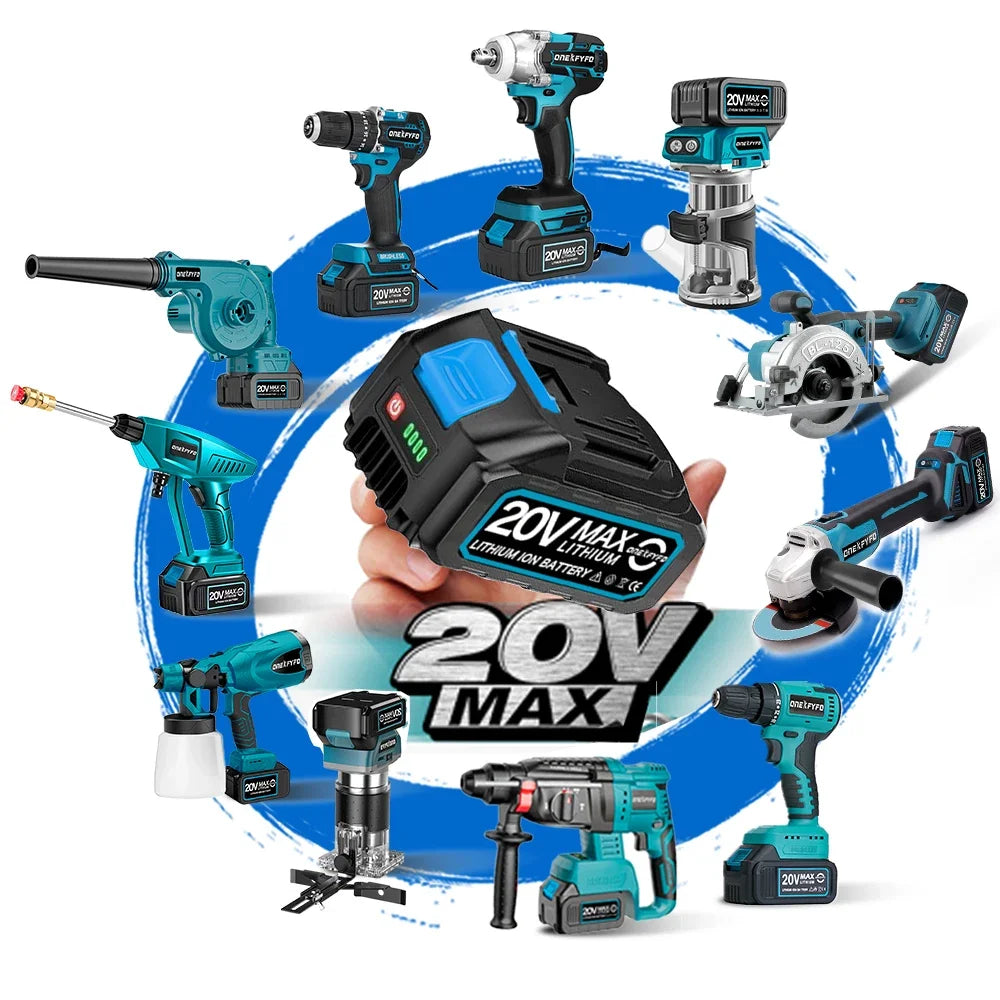 Cargador BL1860 y Baterías Recargables de 18V para Herramientas Eléctricas Makita