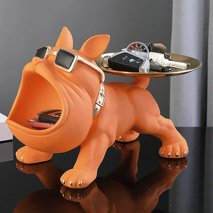 Adorno para Perro - Decoración de Resina con Función de Almacenaje