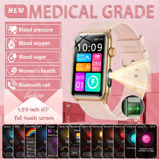 AI HealthStyle Pro 2025 – Reloj Inteligentel Woman Health Smartwatch