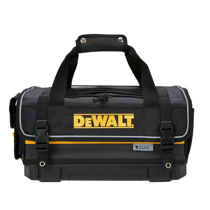 DEWALT TSTAK FlexBag Pro – Bolsa de Herramientas con Cubierta y Conectividad Modular