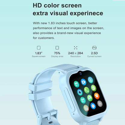 KidyWatch 4G – Smartwatch Infantil con GPS, Llamadas y Rastreador de Pasos