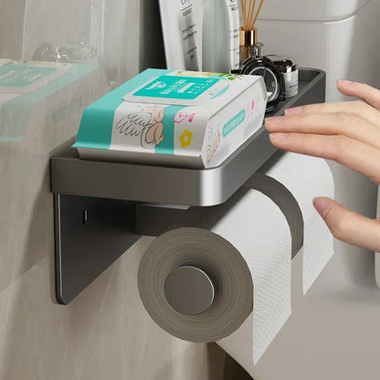 Portarrollos de Papel Higiénico de Aleación de Aluminio