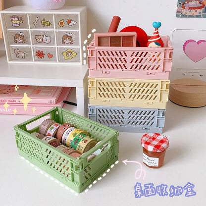 ColorBox Flex – Cajas Organizadoras Plegables de Escritorio (5 Colores)