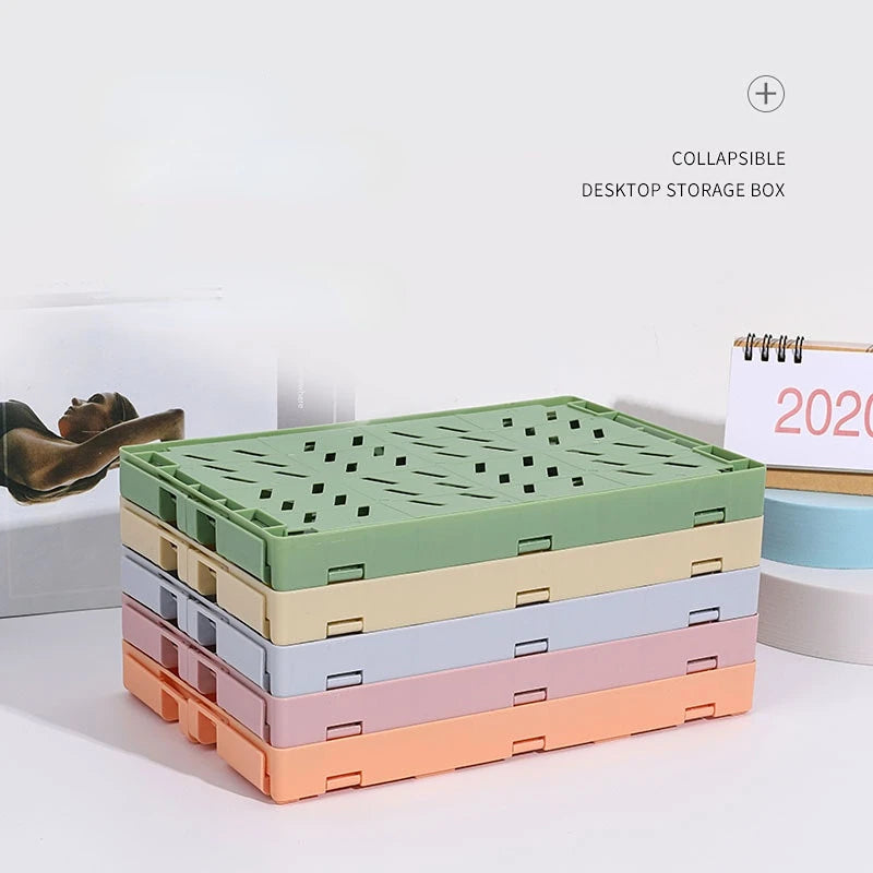 ColorBox Flex – Cajas Organizadoras Plegables de Escritorio (5 Colores)