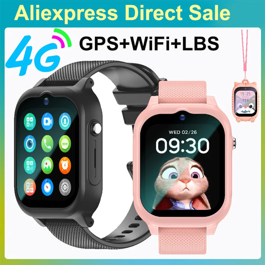 KidyWatch 4G – Smartwatch Infantil con GPS, Llamadas y Rastreador de Pasos