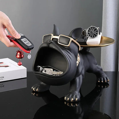 Adorno para Perro - Decoración de Resina con Función de Almacenaje