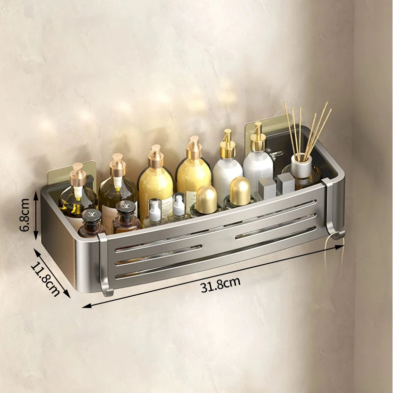 Estante de baño de aleación de aluminio