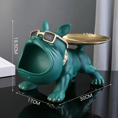 Adorno para Perro - Decoración de Resina con Función de Almacenaje